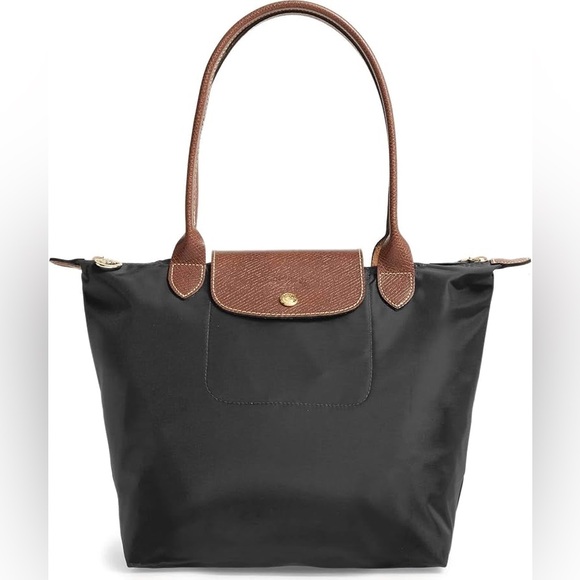 Longchamp Handbags - Longchamp Le Pliage Original L Tote Bag in black recycled canvas